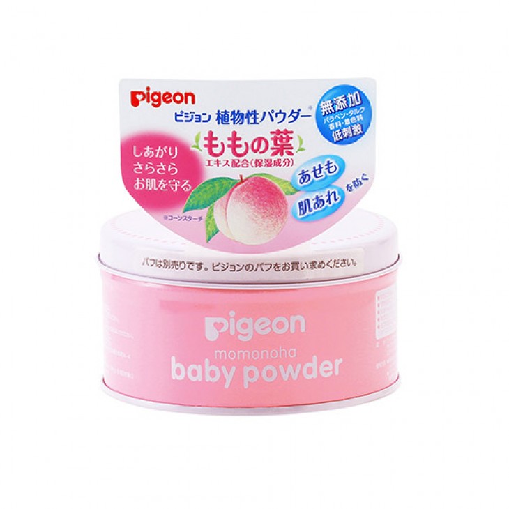 PIGEON - 桃葉精華嬰兒植物性爽身粉 125g